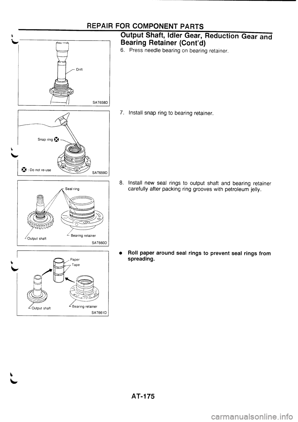 NISSAN PRIMERA 1998  Service Repair Manual 