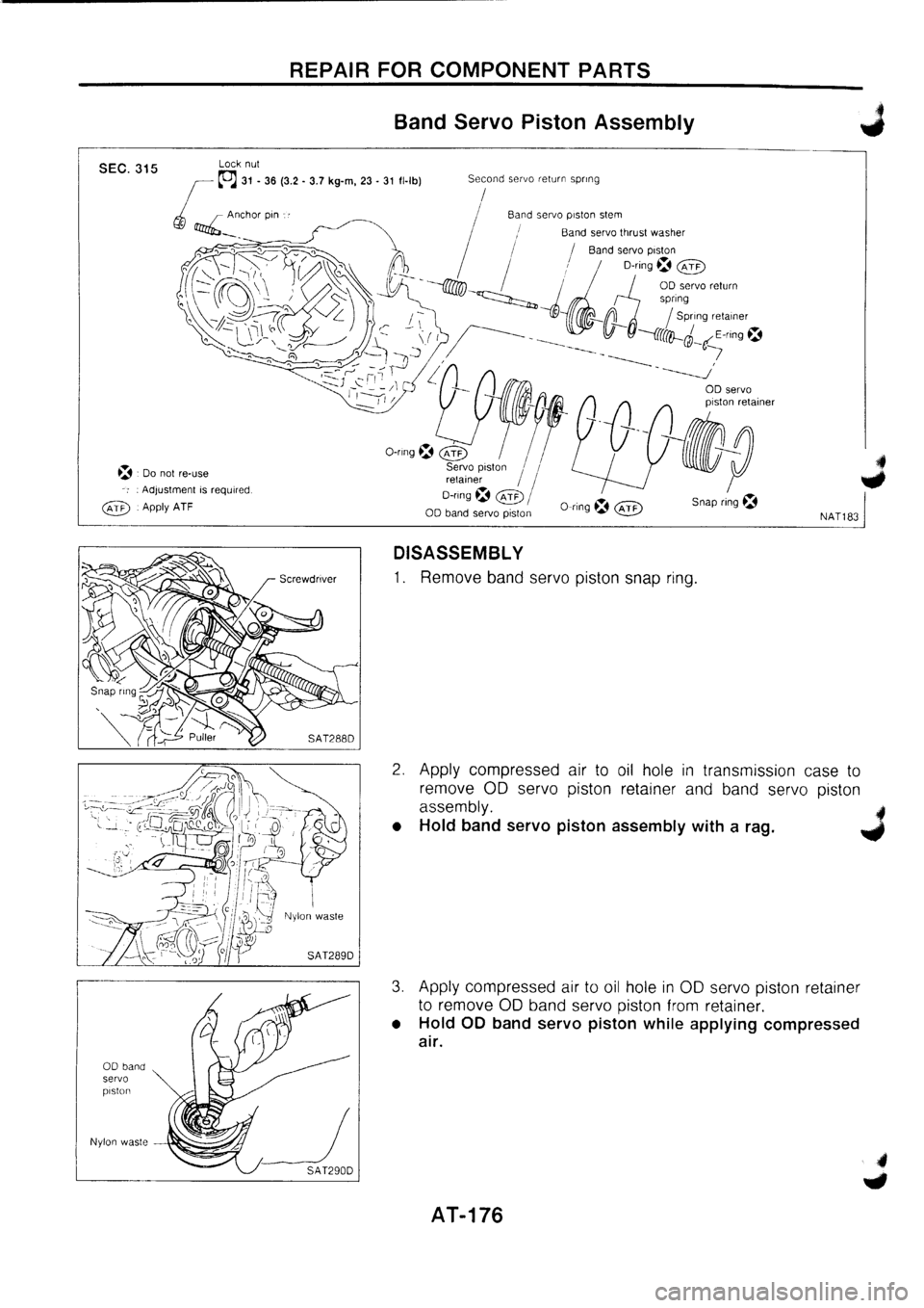 NISSAN PRIMERA 1998  Service Repair Manual 