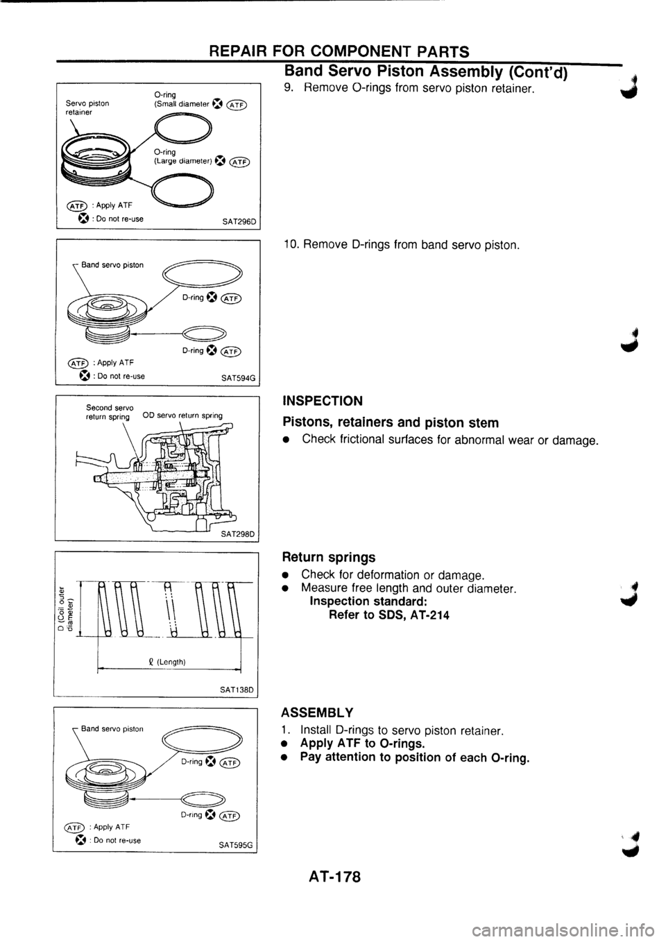 NISSAN PRIMERA 1998  Service Repair Manual 