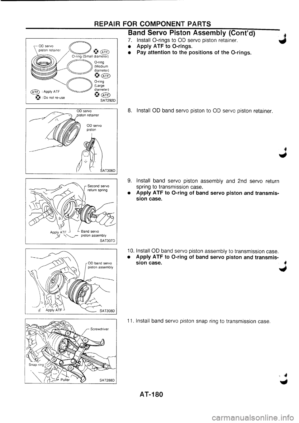 NISSAN PRIMERA 1998  Service Repair Manual 