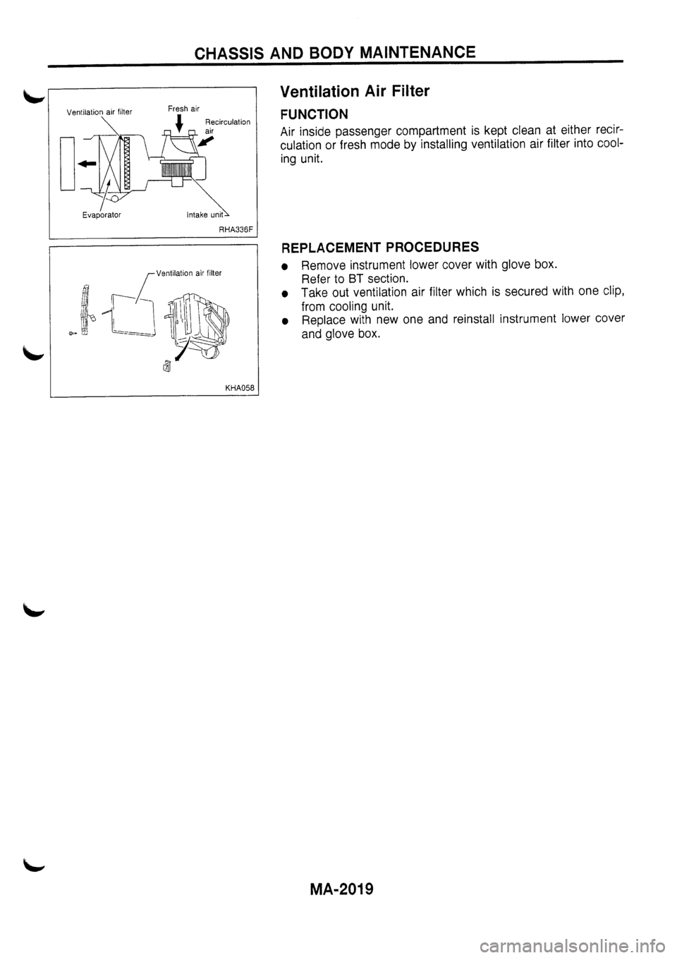 NISSAN PRIMERA 1998  Service Repair Manual 