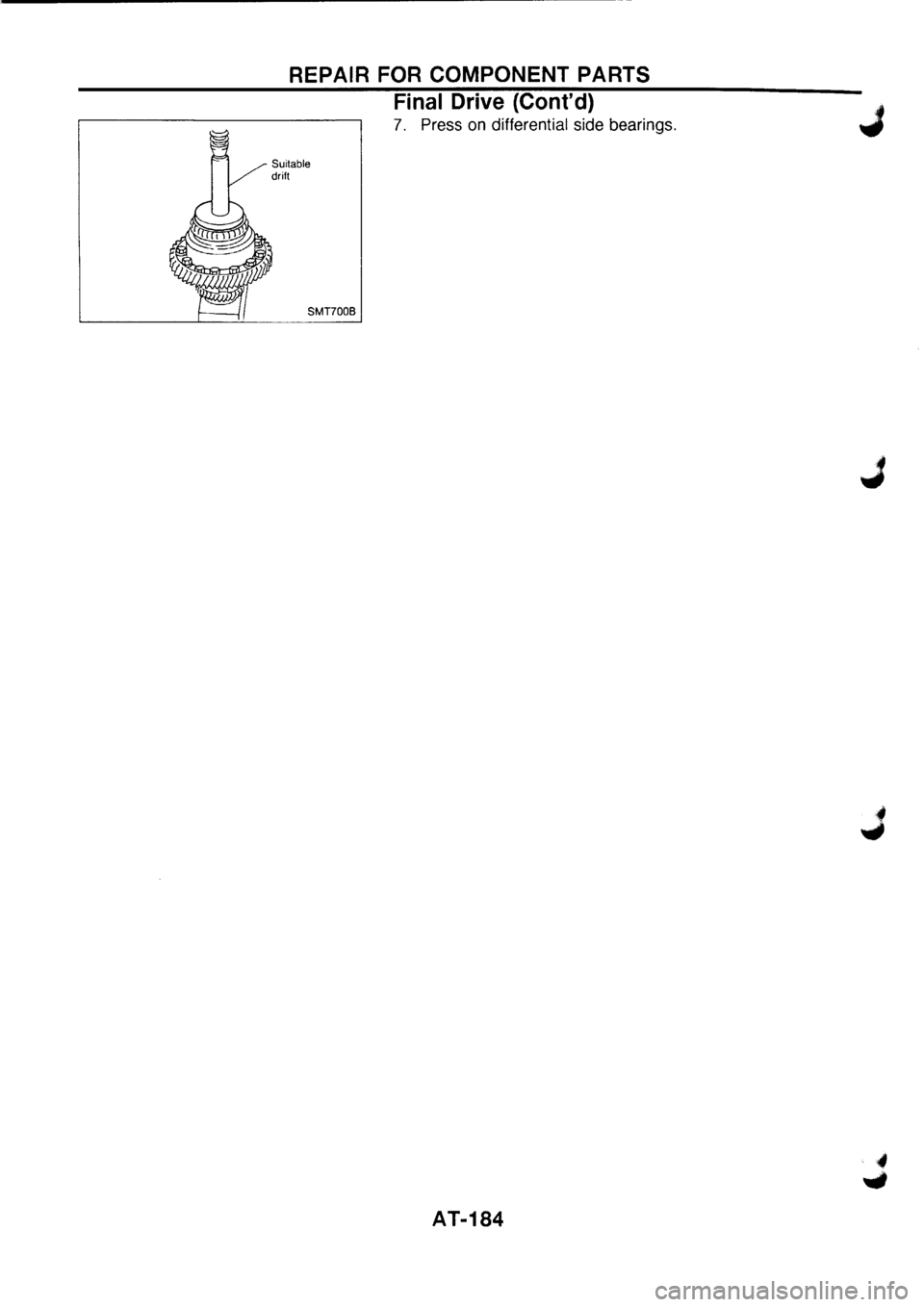 NISSAN PRIMERA 1998  Service Repair Manual 