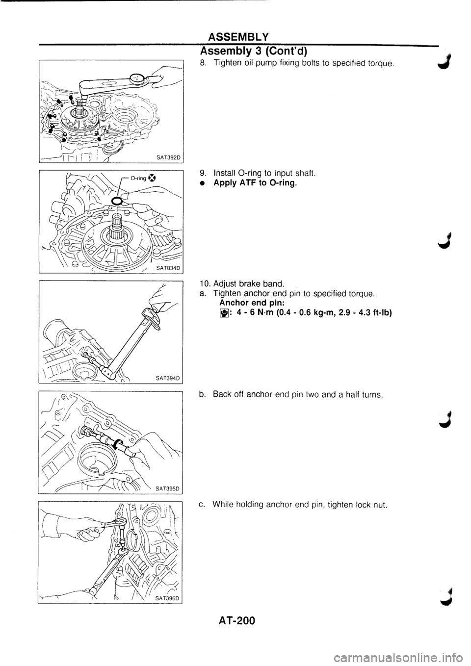 NISSAN PRIMERA 1998  Service Repair Manual 