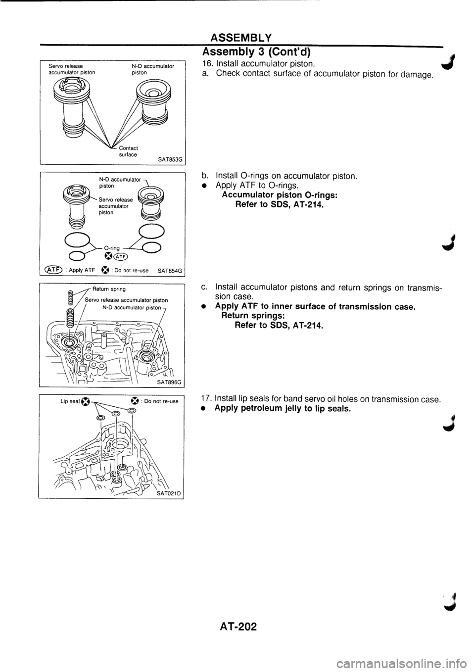 NISSAN PRIMERA 1998  Service Repair Manual 