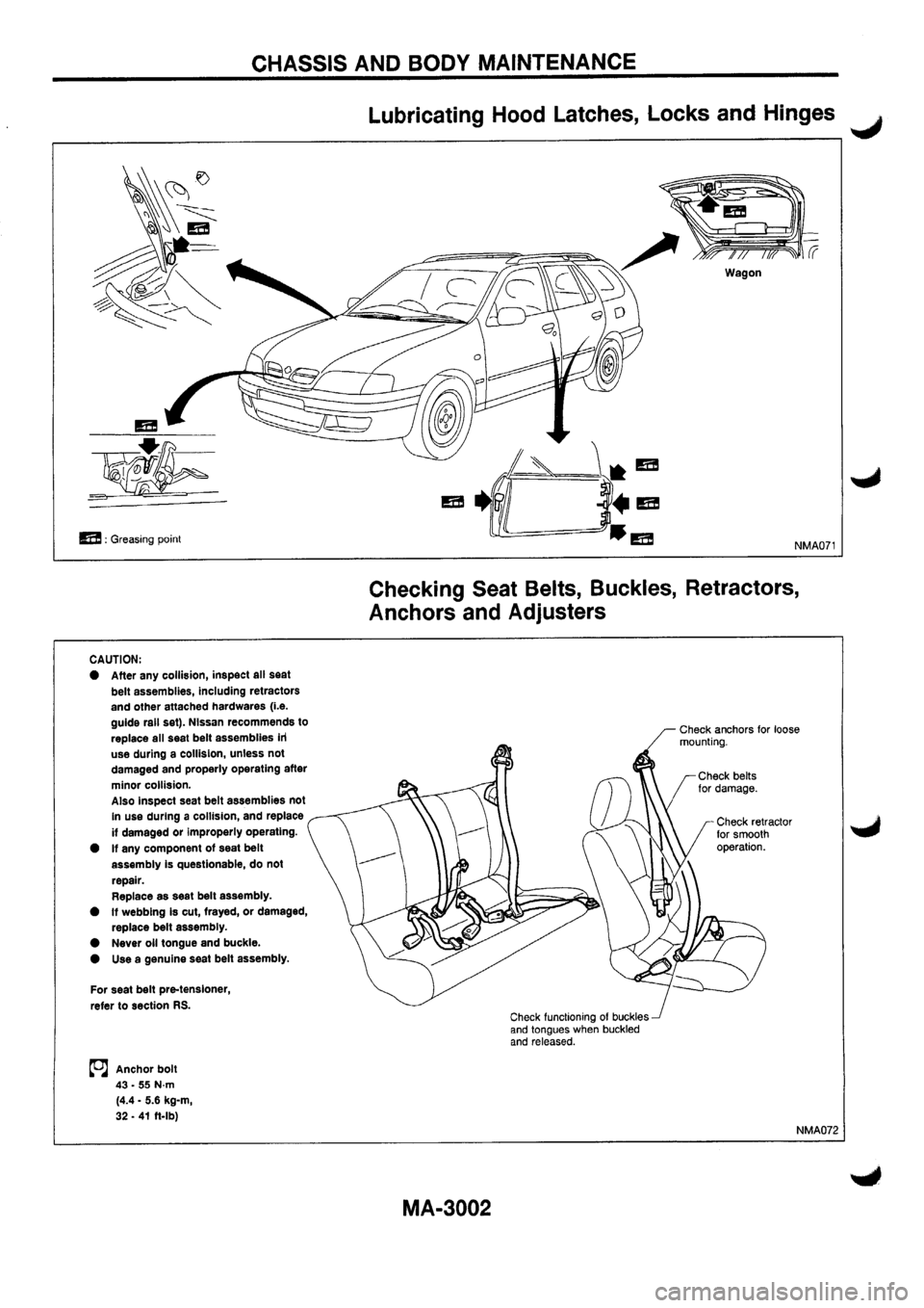 NISSAN PRIMERA 1998  Service Repair Manual 