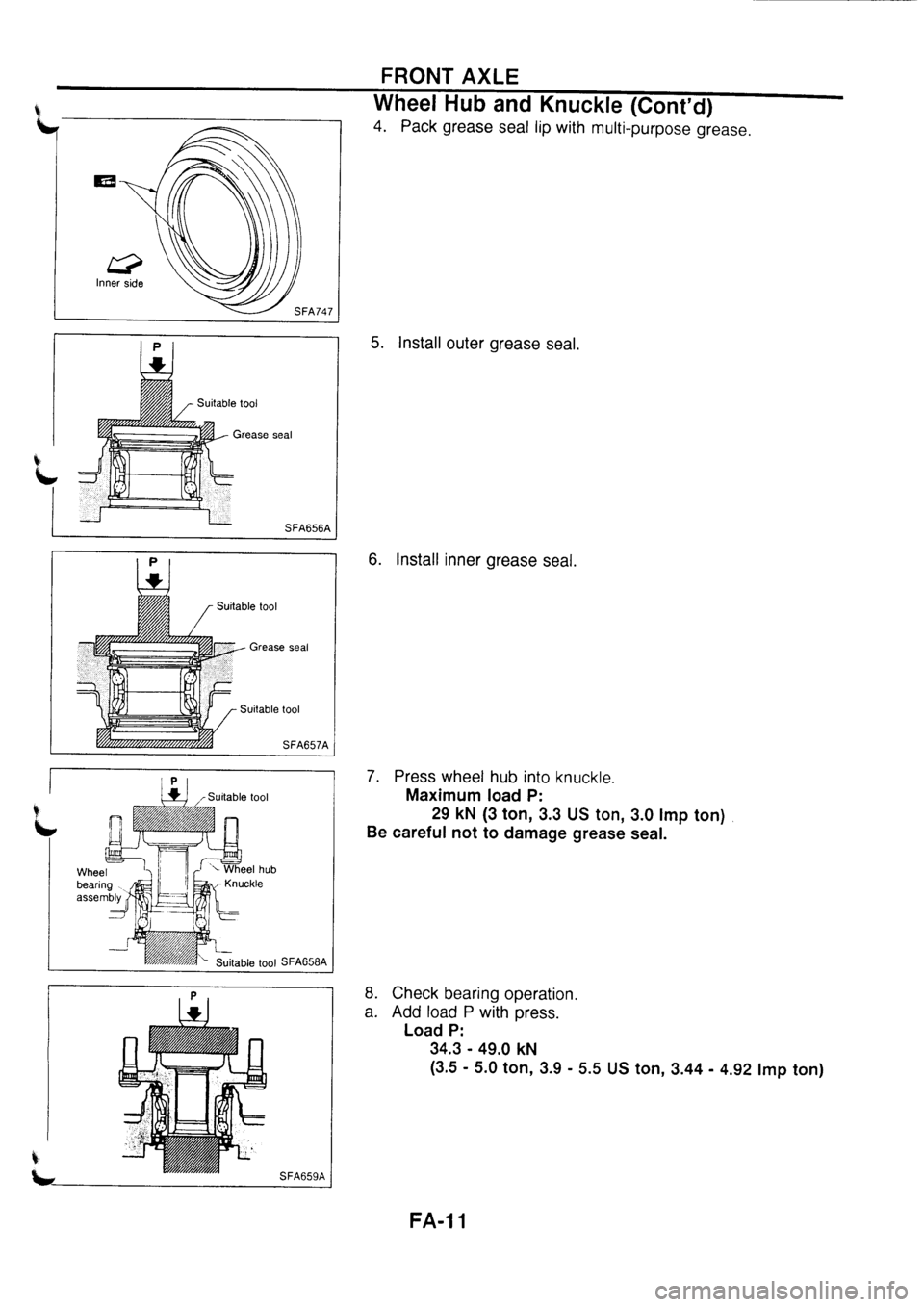 NISSAN PRIMERA 1998  Service Repair Manual 
