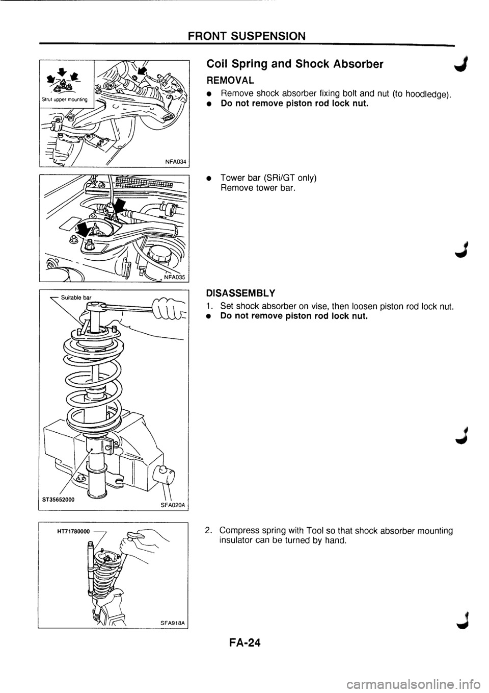 NISSAN PRIMERA 1998  Service Repair Manual 