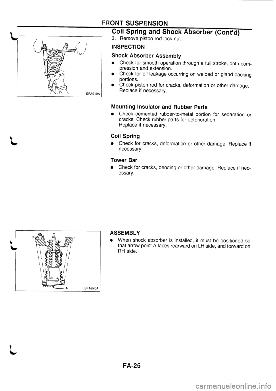 NISSAN PRIMERA 1998  Service Repair Manual 