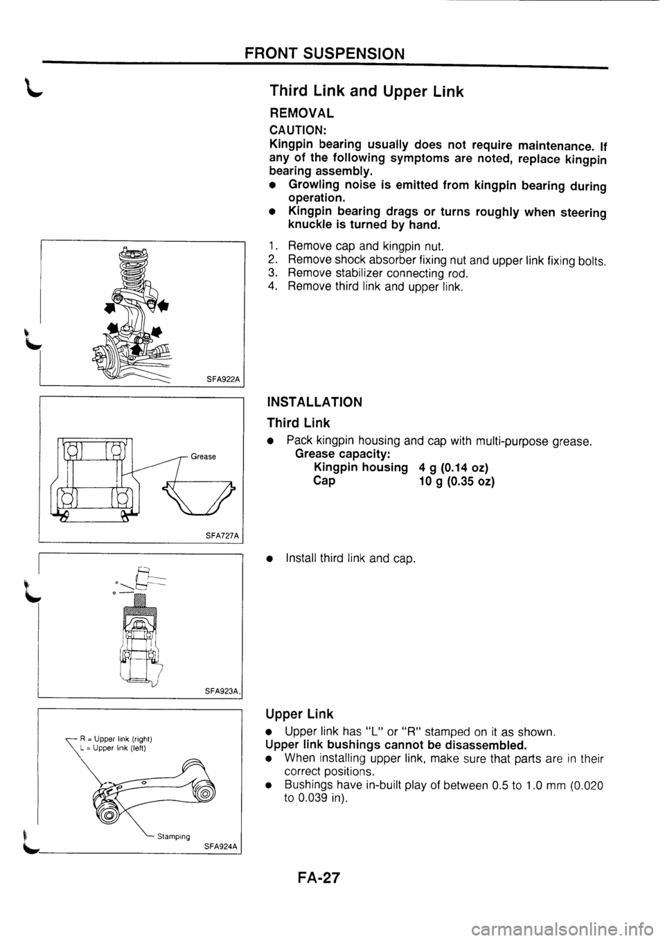 NISSAN PRIMERA 1998  Service Repair Manual 