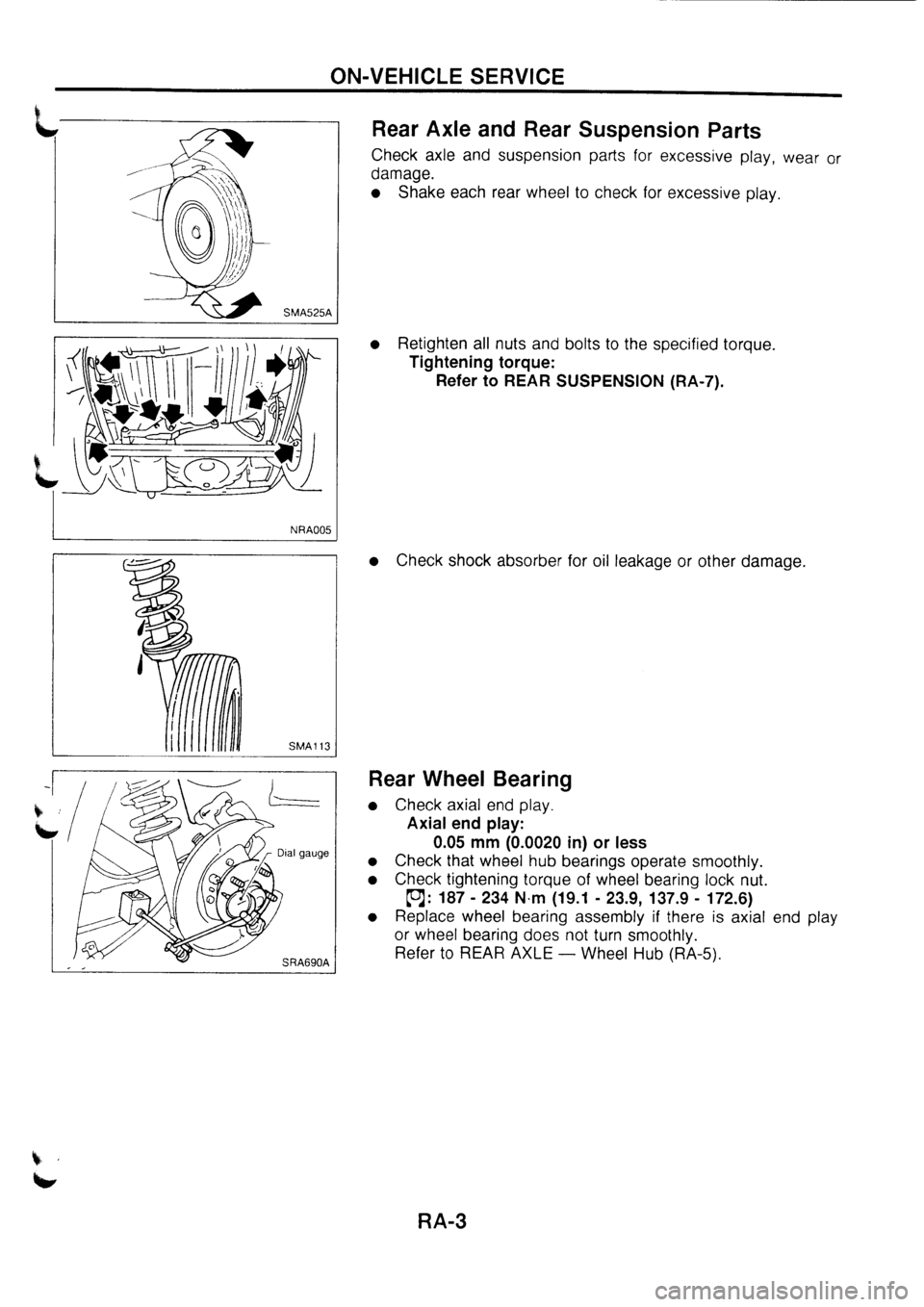 NISSAN PRIMERA 1998  Service Repair Manual 