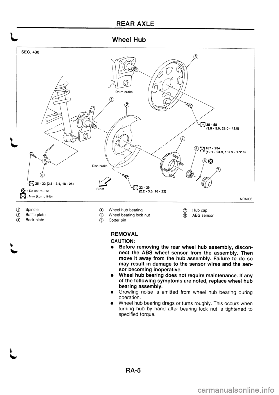 NISSAN PRIMERA 1998  Service Repair Manual 