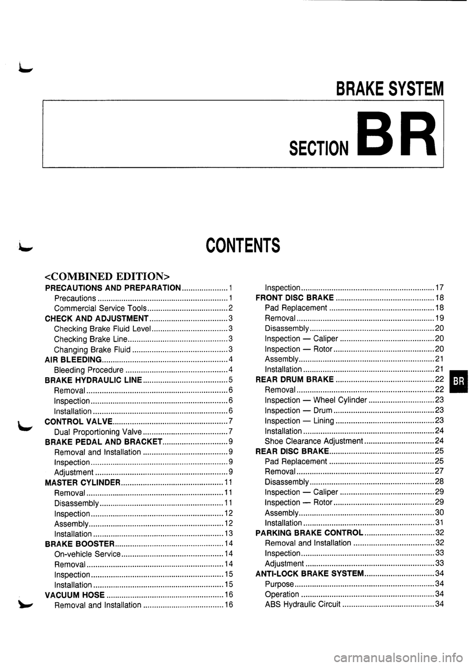 NISSAN PRIMERA 1998  Service Repair Manual 