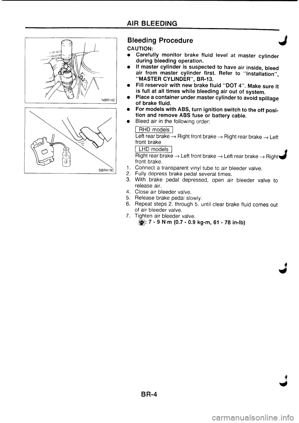 NISSAN PRIMERA 1998  Service Repair Manual 