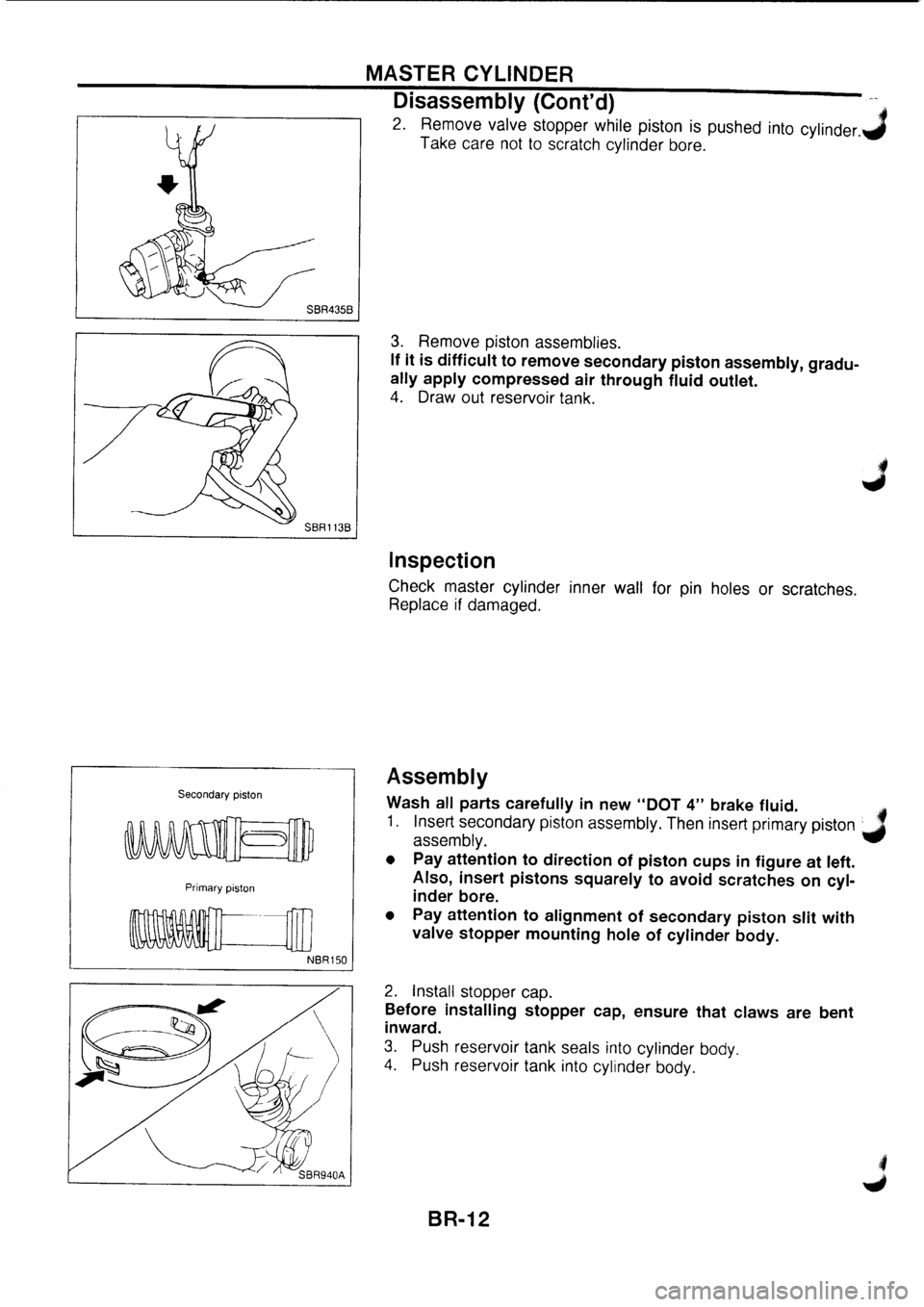 NISSAN PRIMERA 1998  Service Repair Manual 