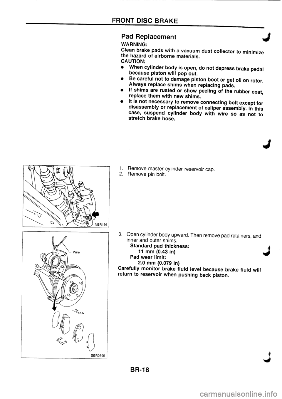 NISSAN PRIMERA 1998  Service Repair Manual 