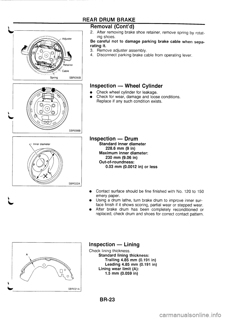 NISSAN PRIMERA 1998  Service Repair Manual 