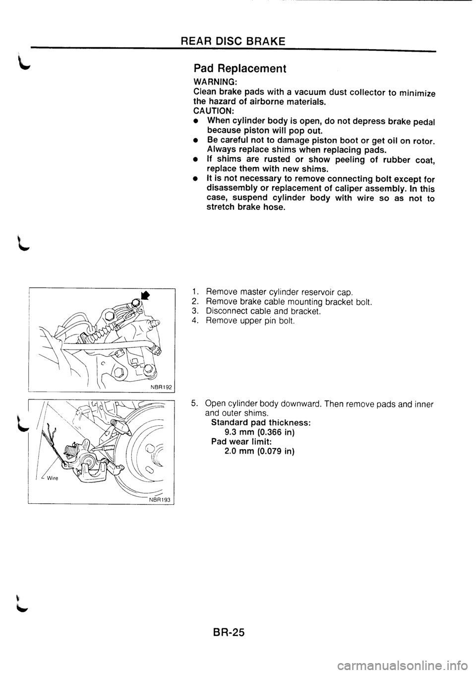 NISSAN PRIMERA 1998  Service Repair Manual 