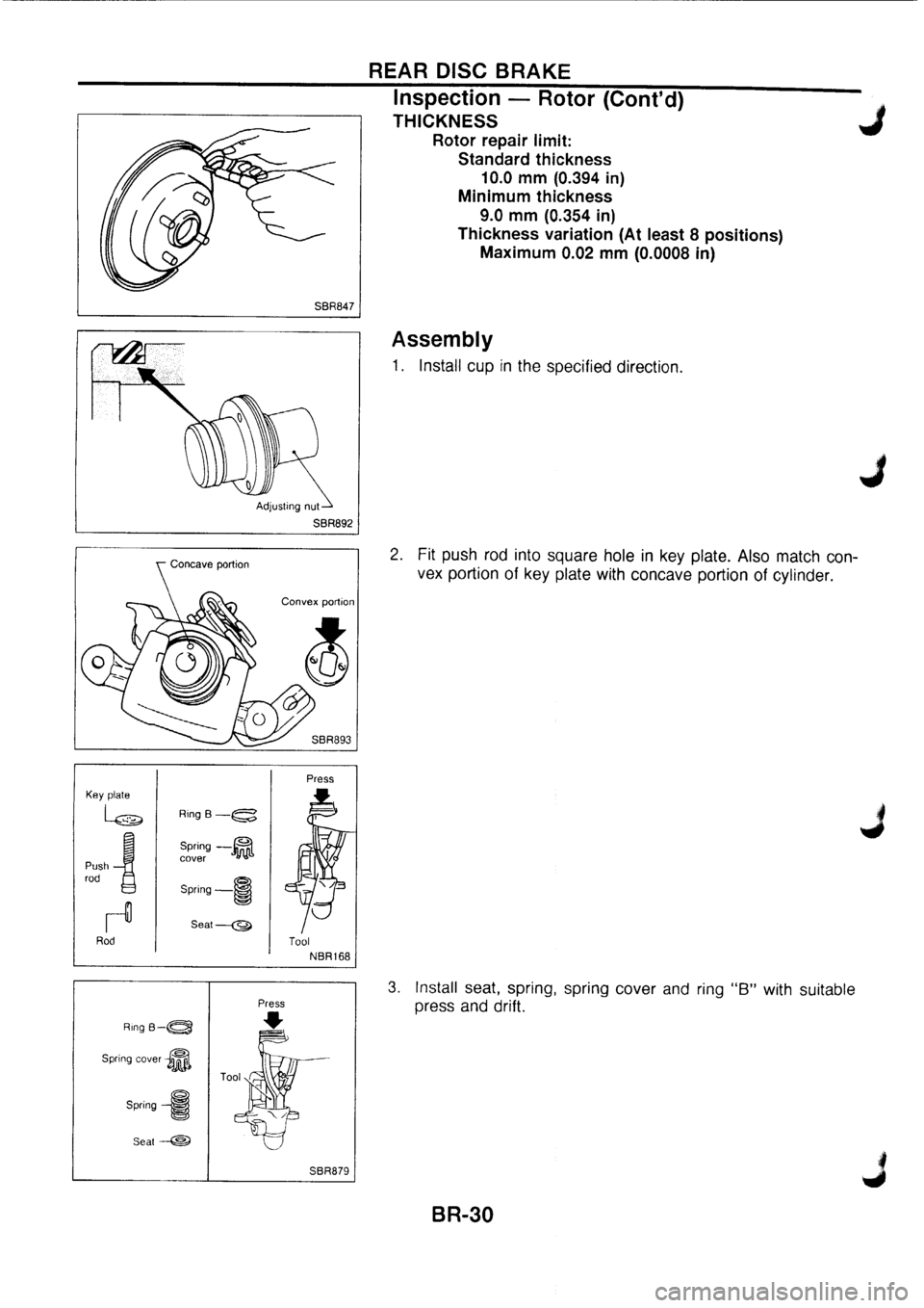 NISSAN PRIMERA 1998  Service Repair Manual 