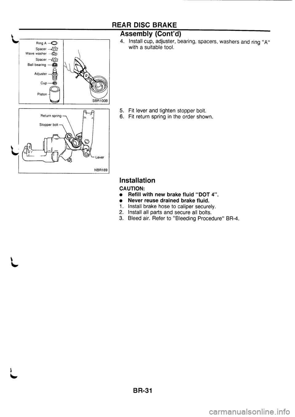 NISSAN PRIMERA 1998  Service Repair Manual 