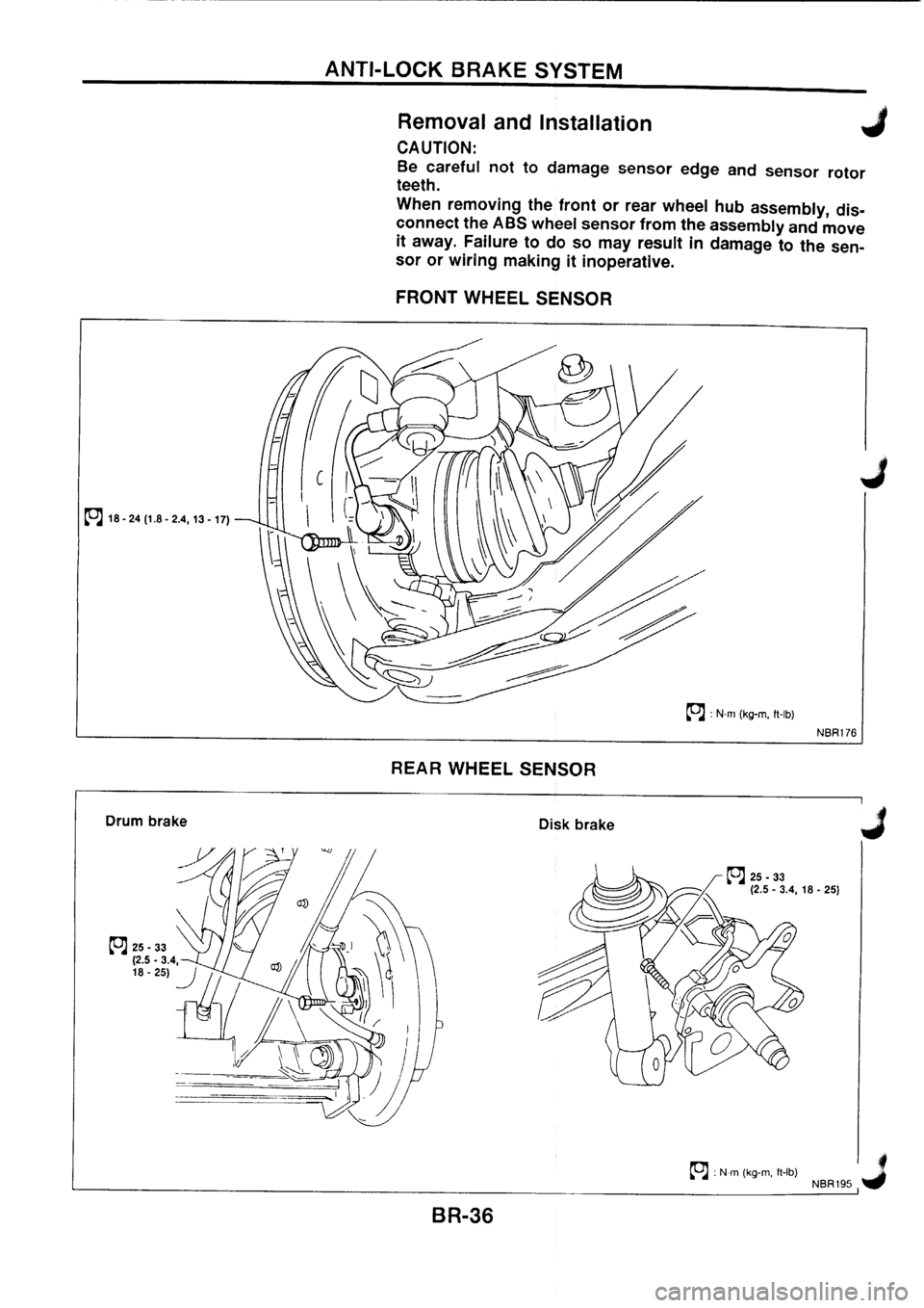 NISSAN PRIMERA 1998  Service Repair Manual 