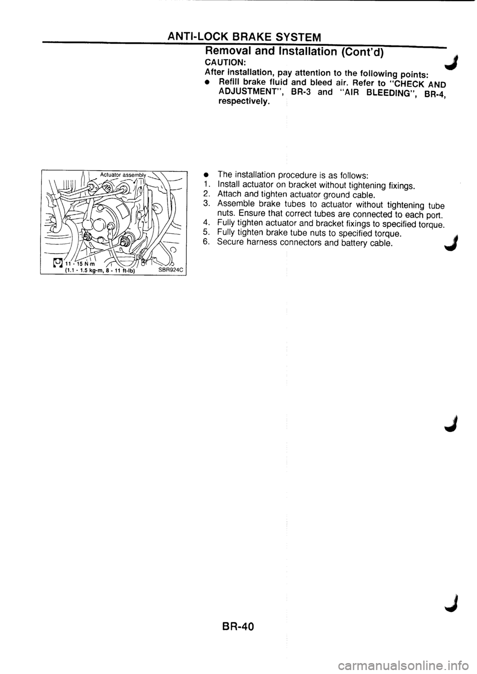 NISSAN PRIMERA 1998  Service Repair Manual 
