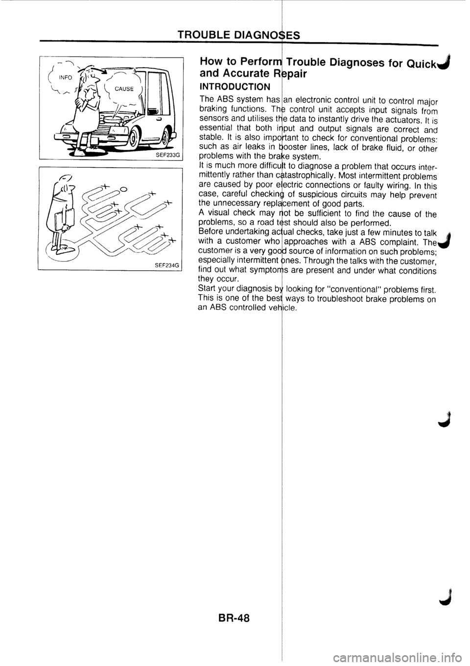 NISSAN PRIMERA 1998  Service Repair Manual 