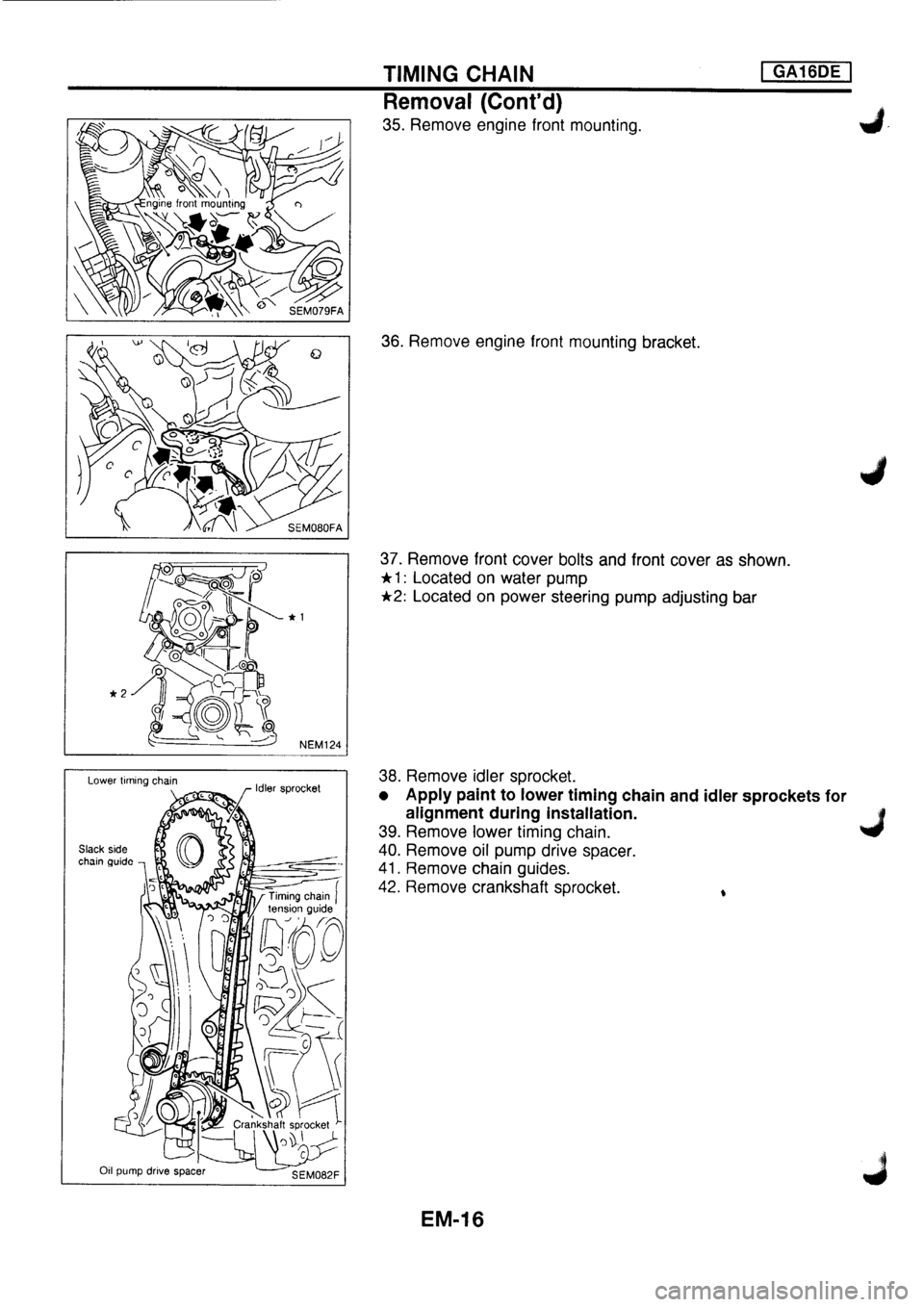 NISSAN PRIMERA 1998  Service Repair Manual 