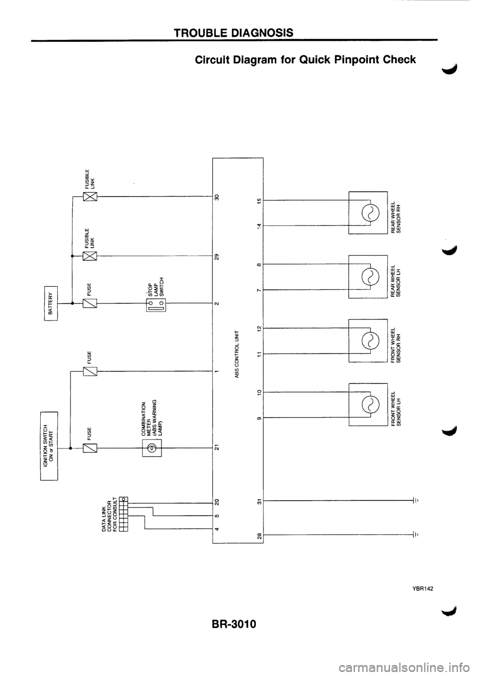 NISSAN PRIMERA 1998  Service Repair Manual 