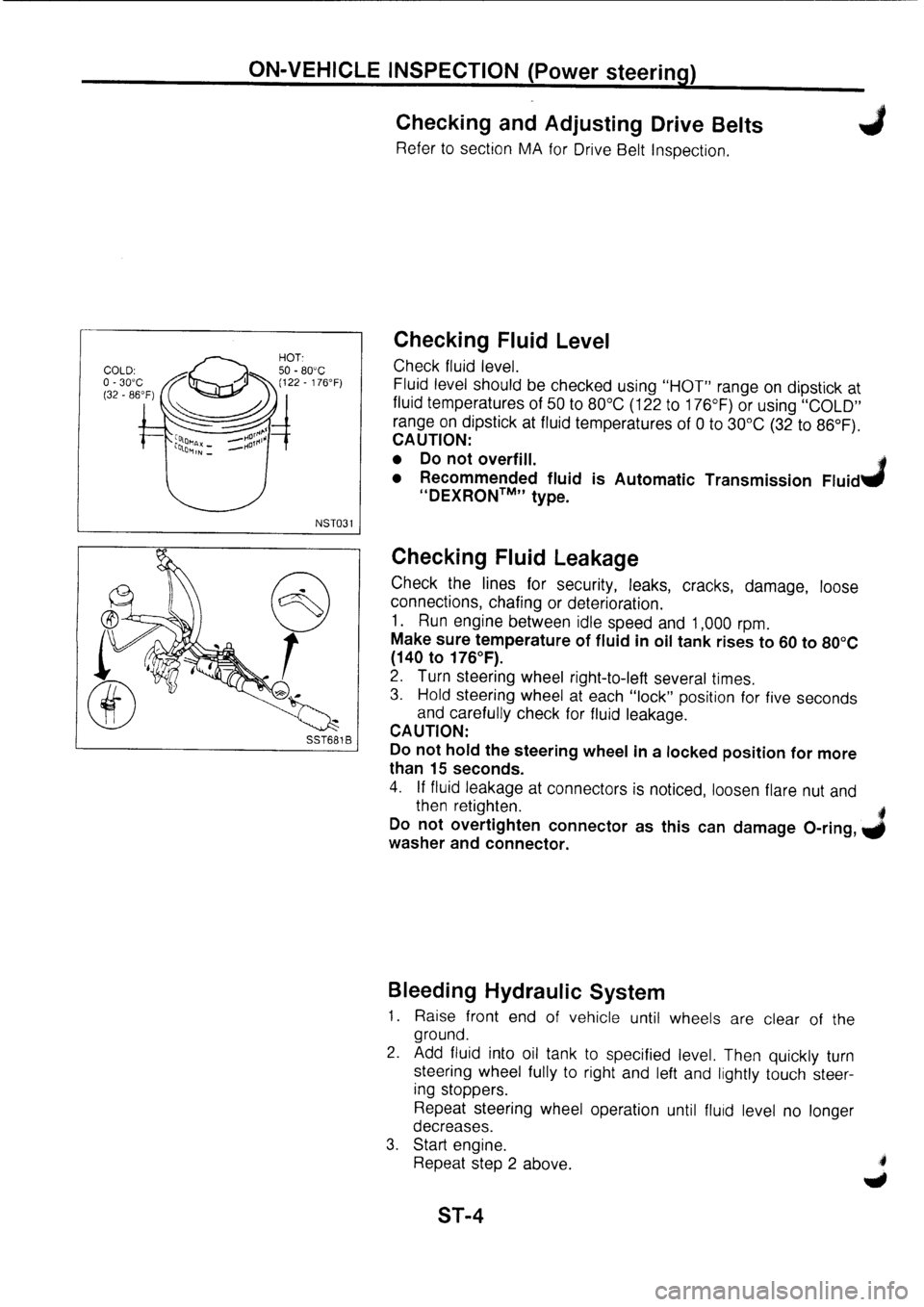 NISSAN PRIMERA 1998  Service Repair Manual 
