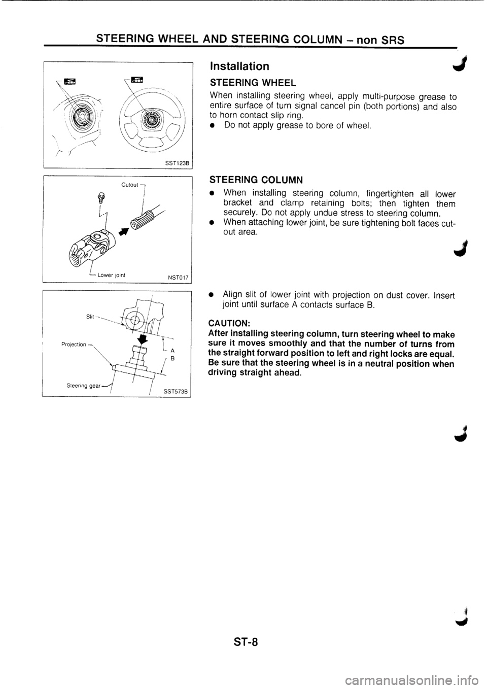 NISSAN PRIMERA 1998  Service Repair Manual 