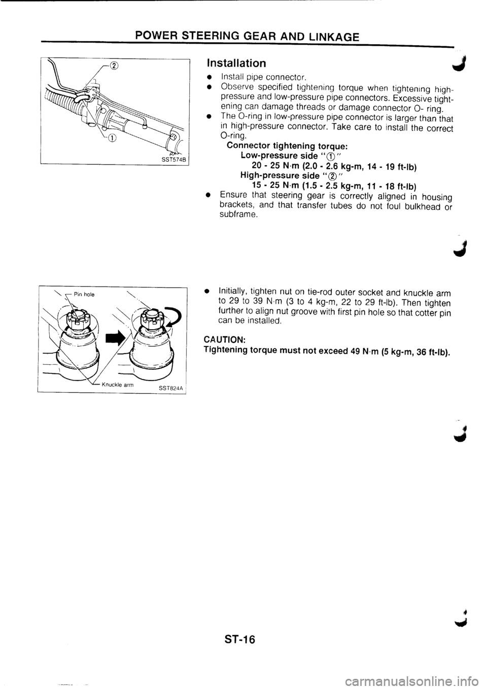 NISSAN PRIMERA 1998  Service Repair Manual 
