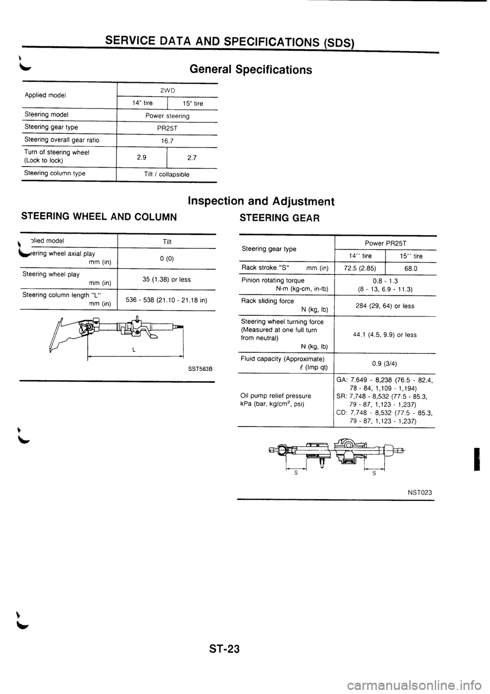 NISSAN PRIMERA 1998  Service Repair Manual 