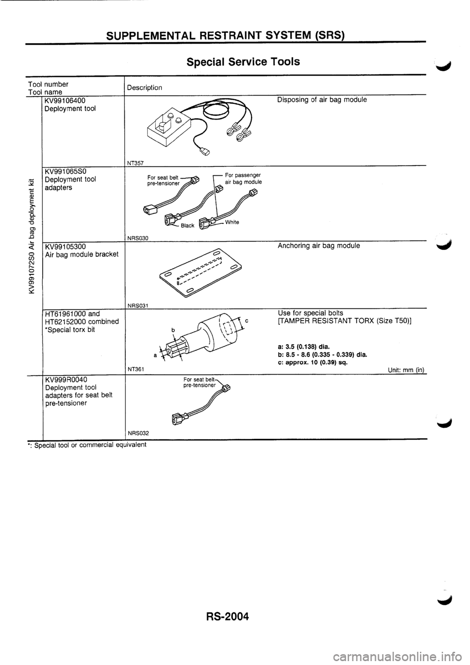 NISSAN PRIMERA 1998  Service Repair Manual 