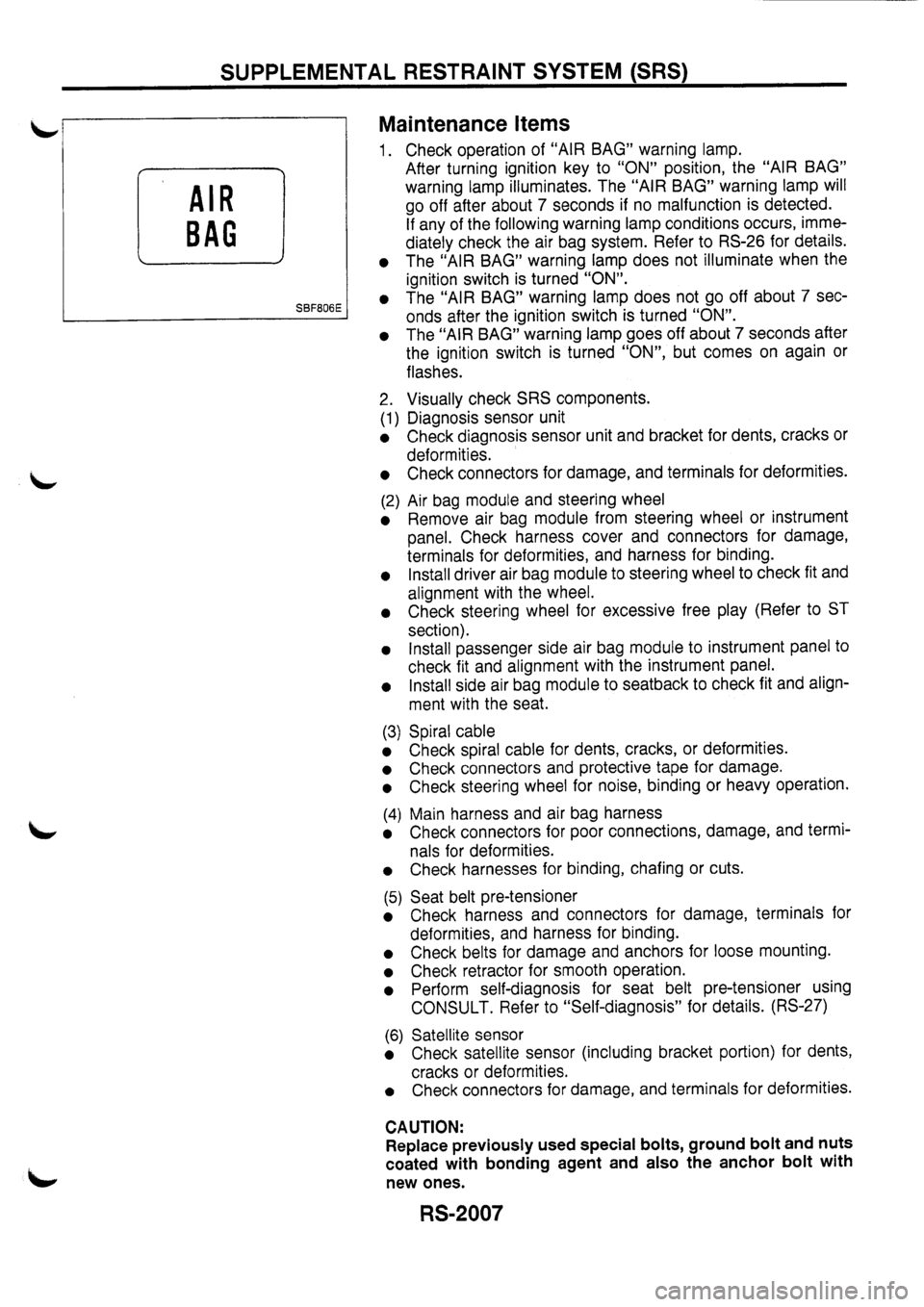 NISSAN PRIMERA 1998  Service Repair Manual 