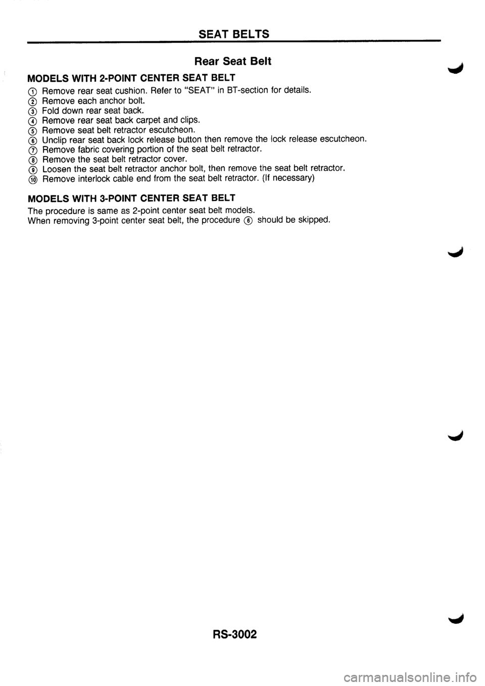 NISSAN PRIMERA 1998  Service Repair Manual 