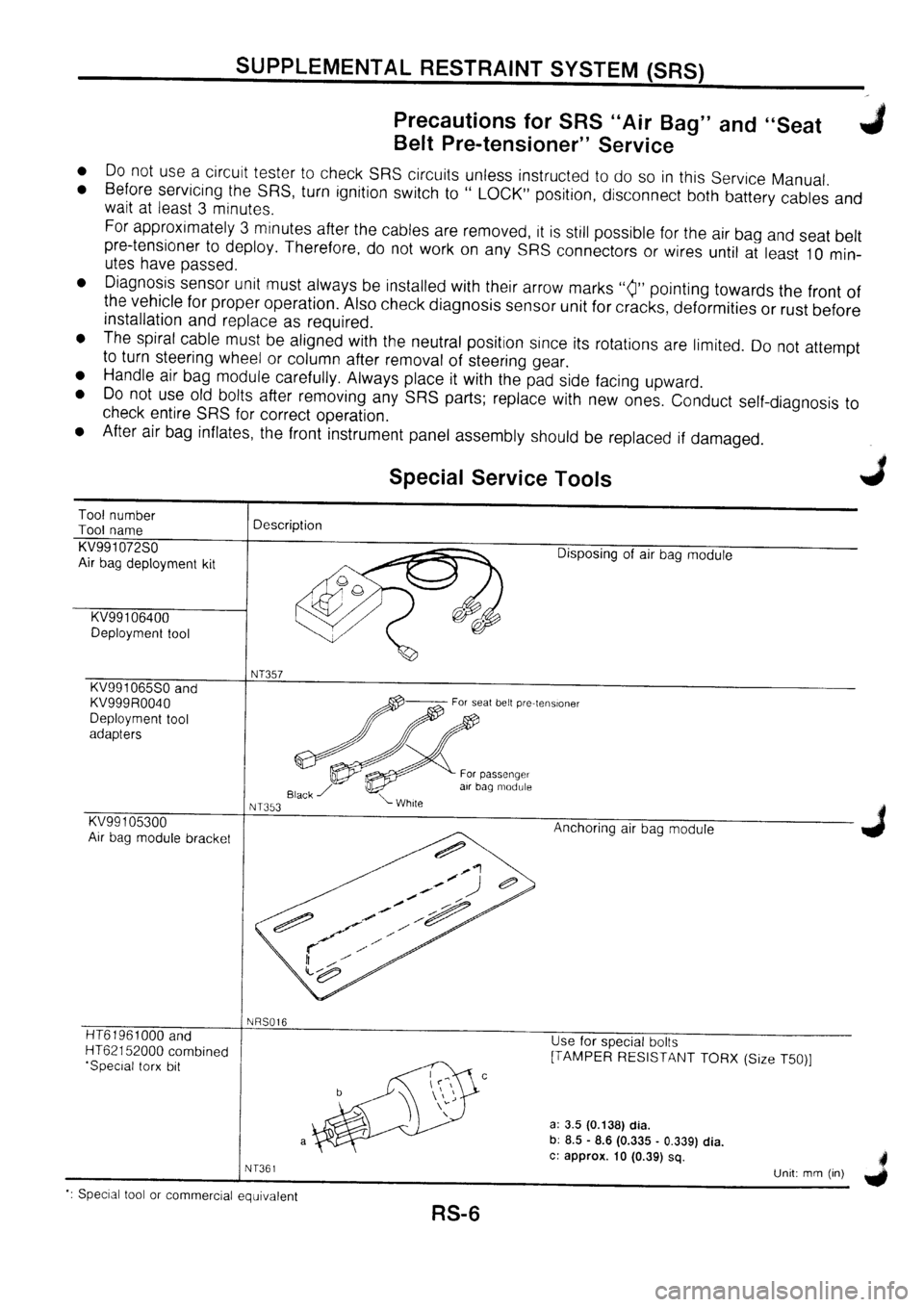 NISSAN PRIMERA 1998  Service Repair Manual 