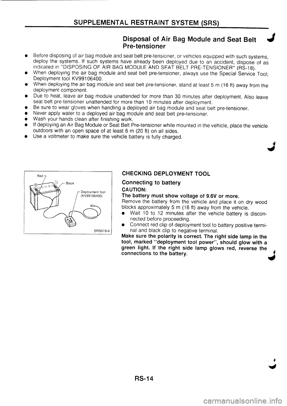 NISSAN PRIMERA 1998  Service Repair Manual 