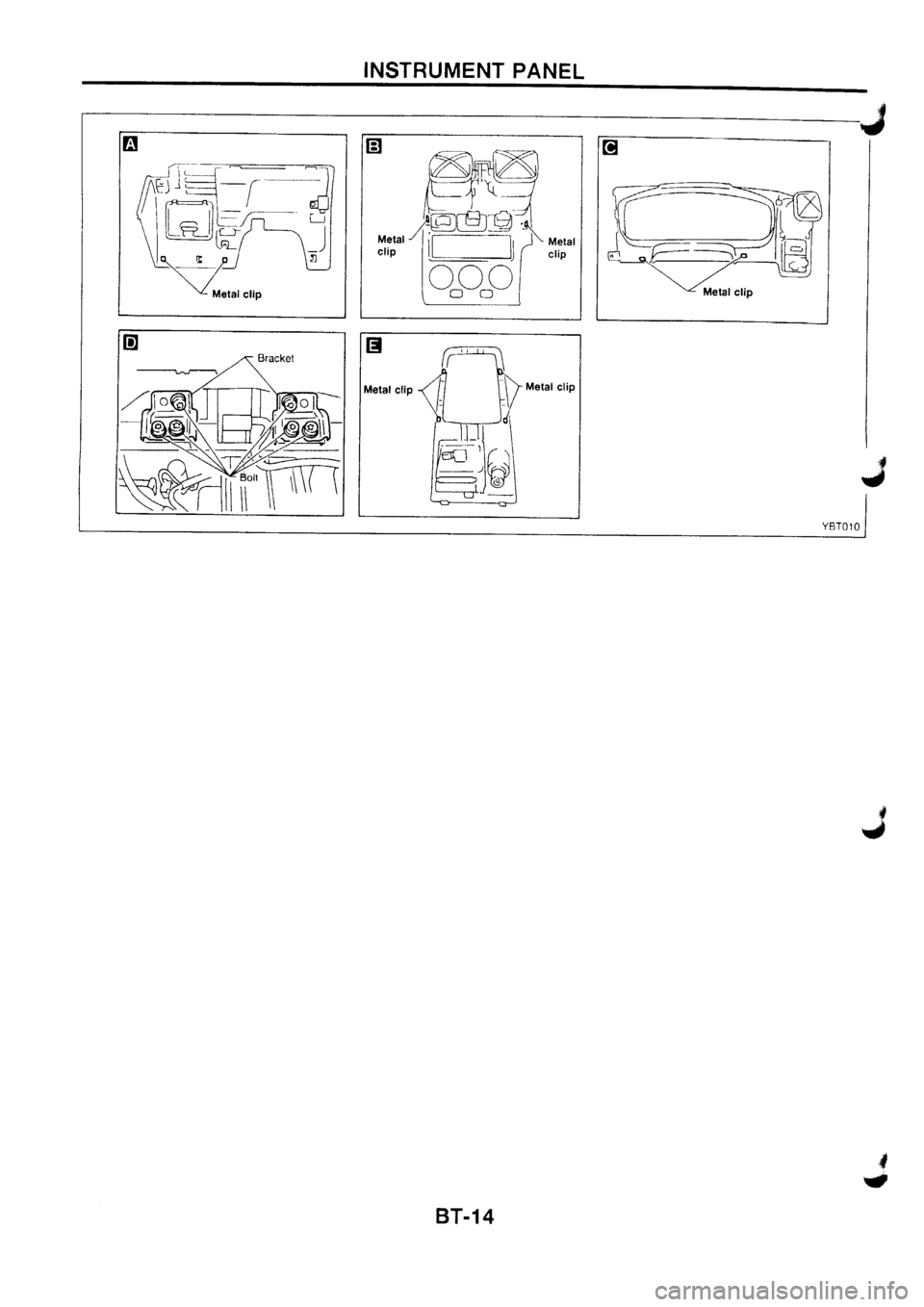 NISSAN PRIMERA 1998  Service Repair Manual 