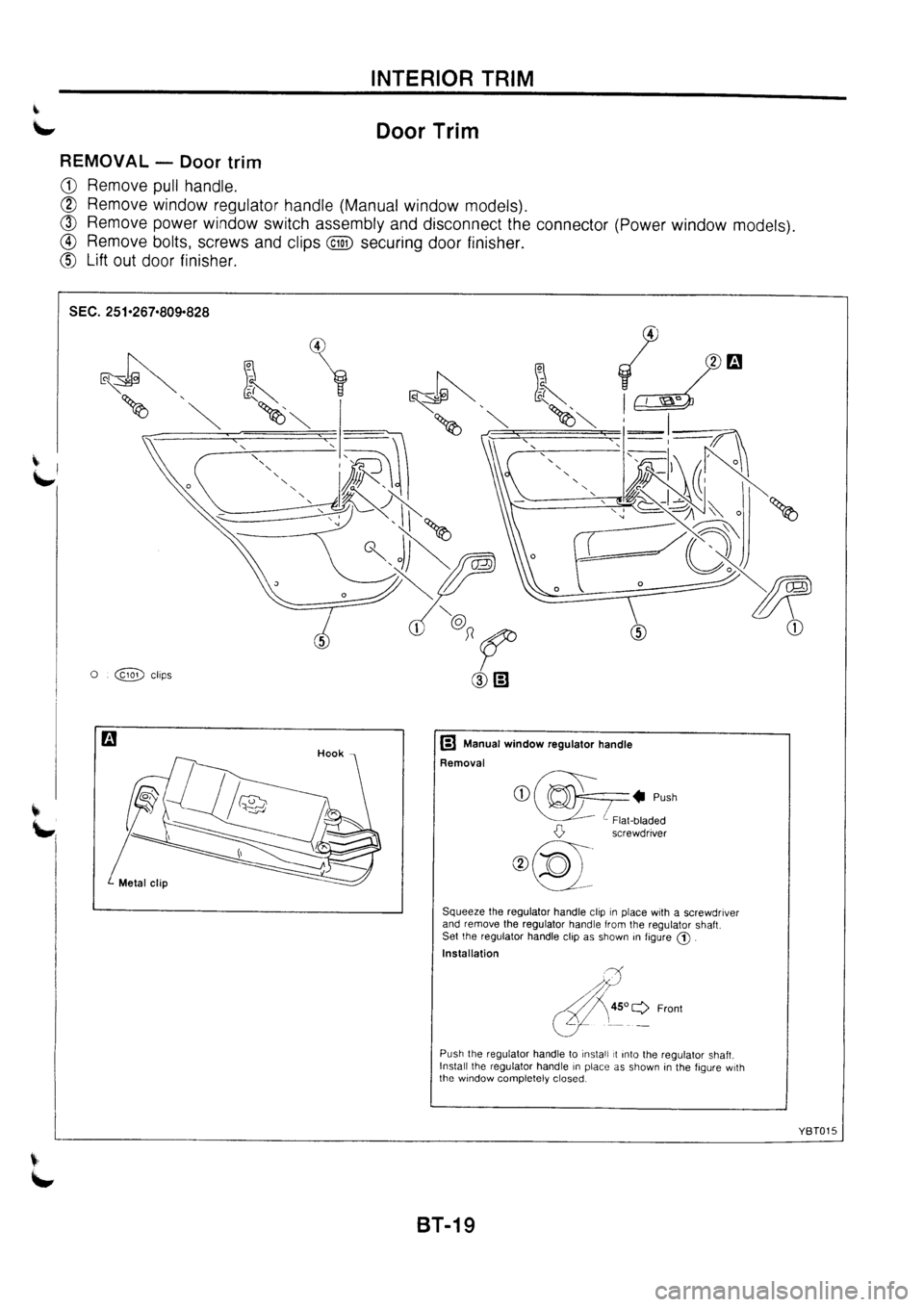 NISSAN PRIMERA 1998  Service Repair Manual 