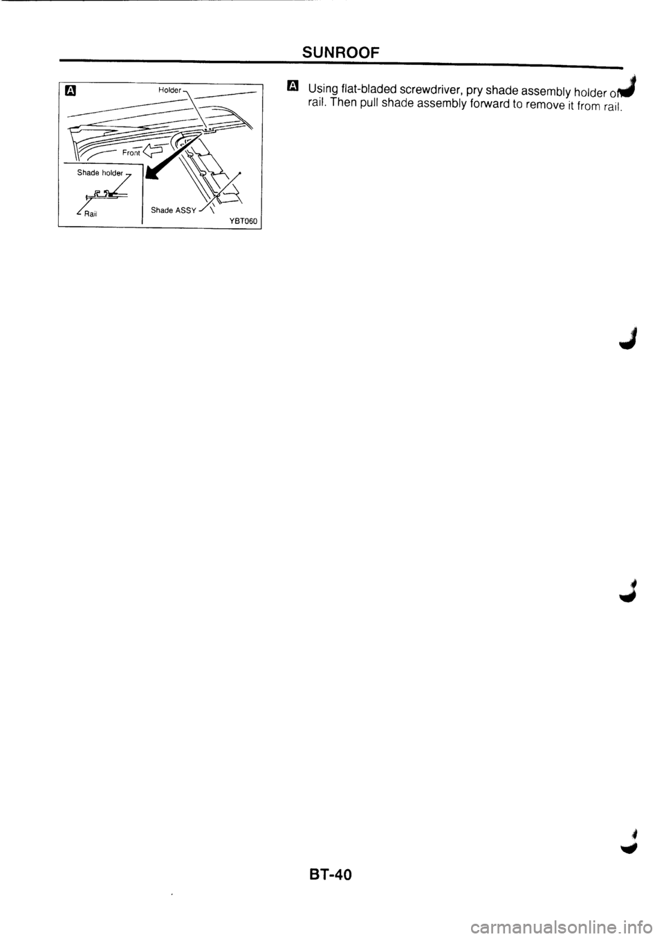 NISSAN PRIMERA 1998  Service Repair Manual 