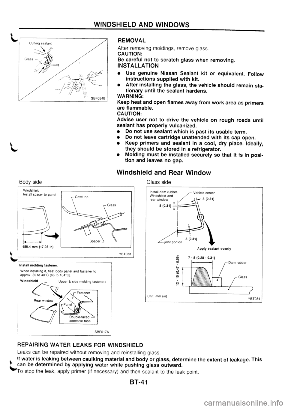 NISSAN PRIMERA 1998  Service Repair Manual 