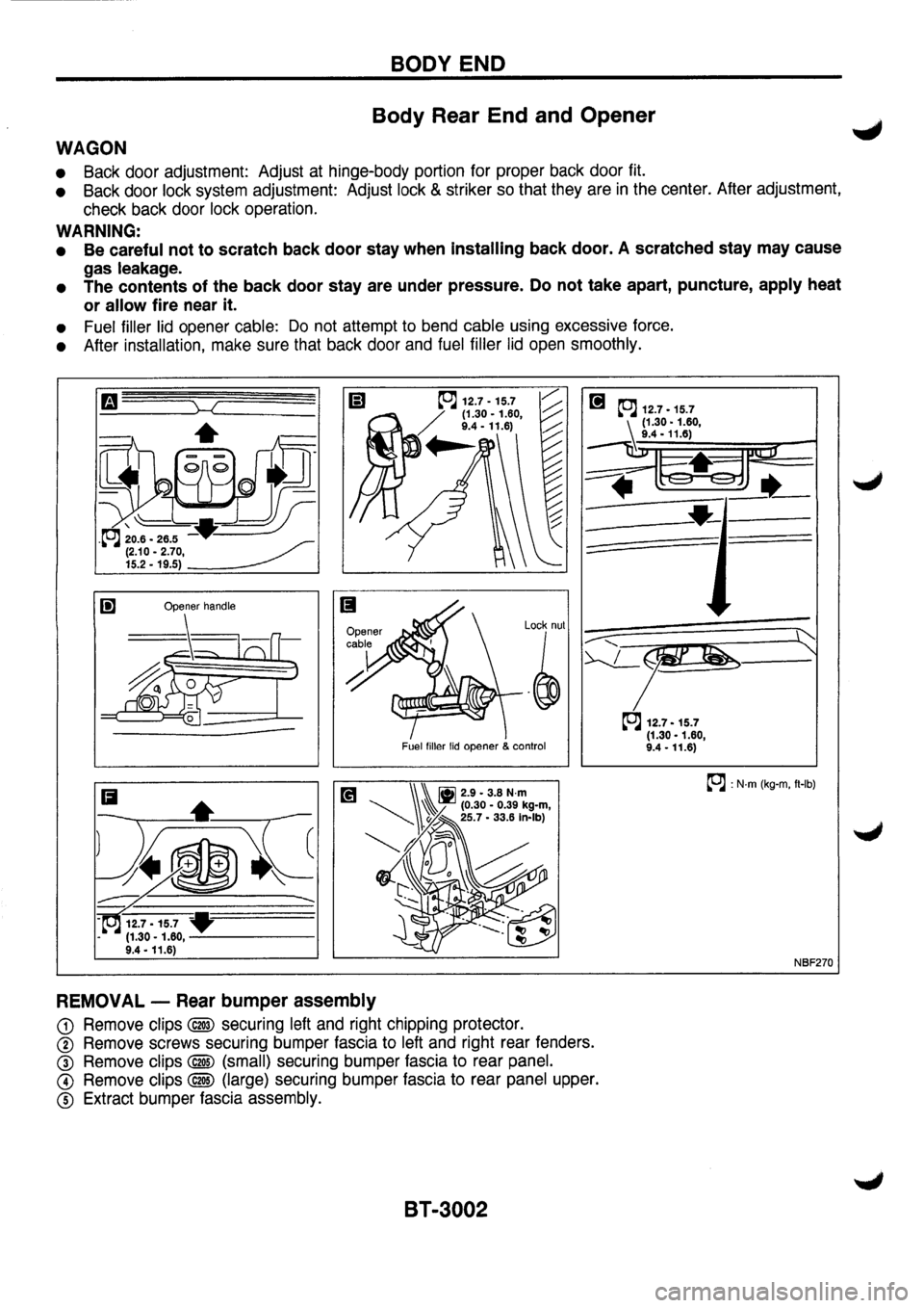 NISSAN PRIMERA 1998  Service Repair Manual 