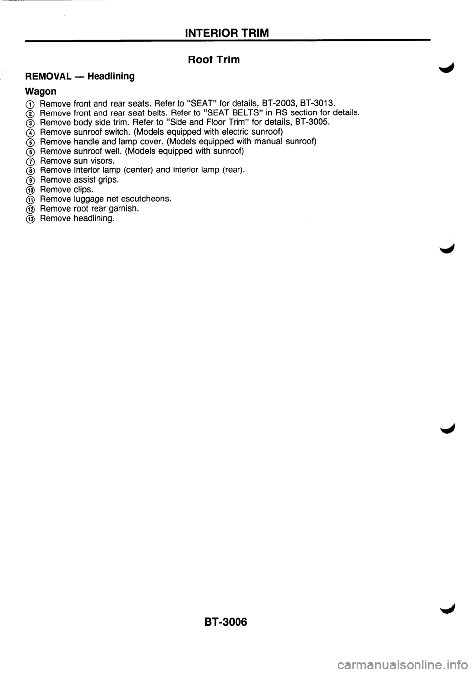 NISSAN PRIMERA 1998  Service Repair Manual 