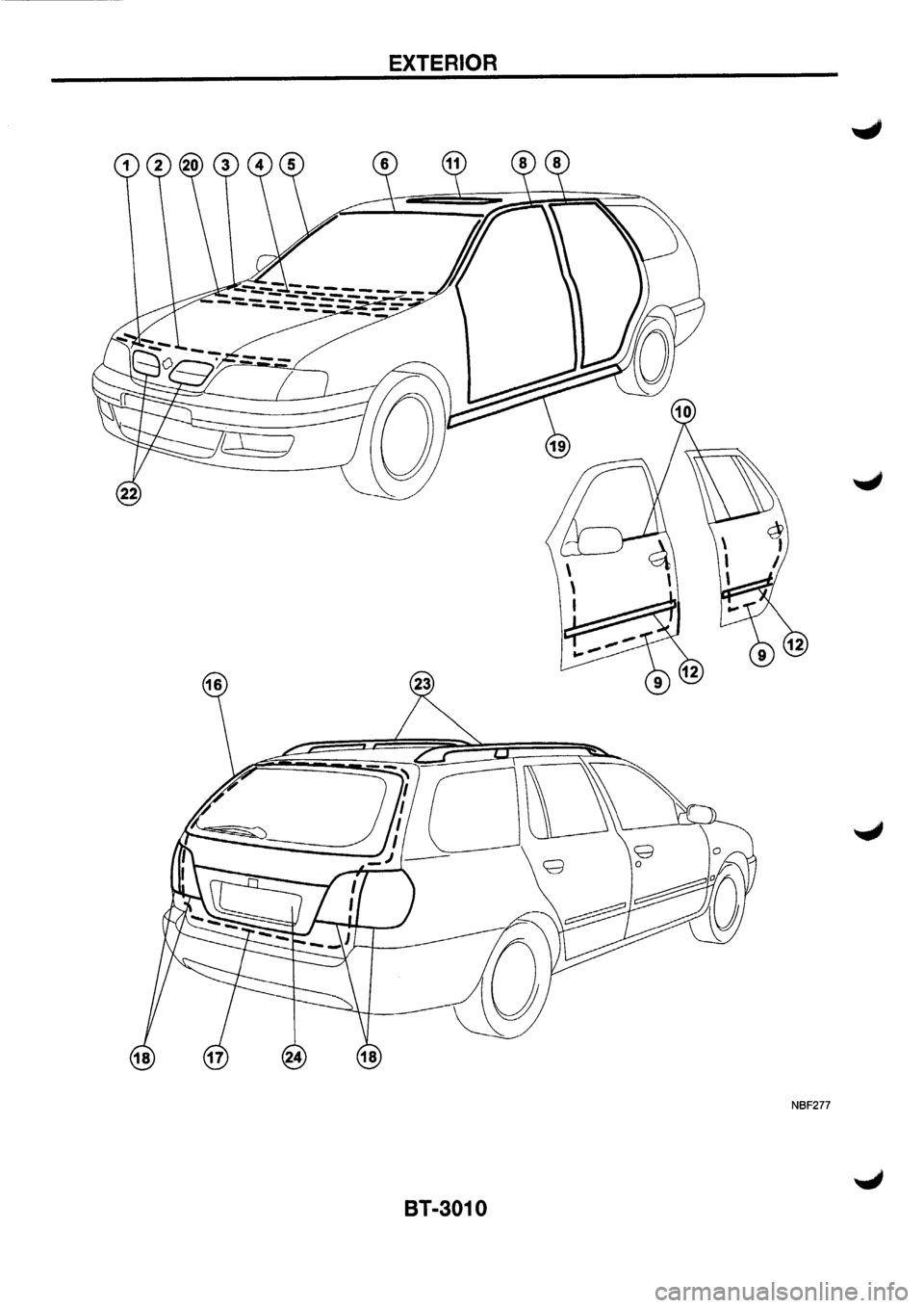 NISSAN PRIMERA 1998  Service Repair Manual 