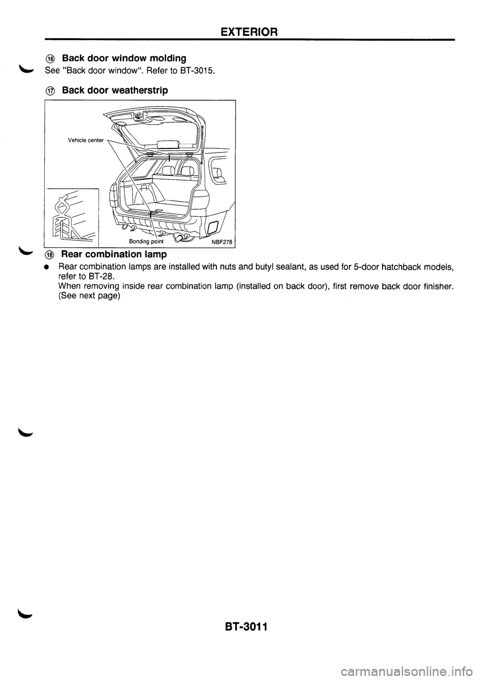 NISSAN PRIMERA 1998  Service Repair Manual 