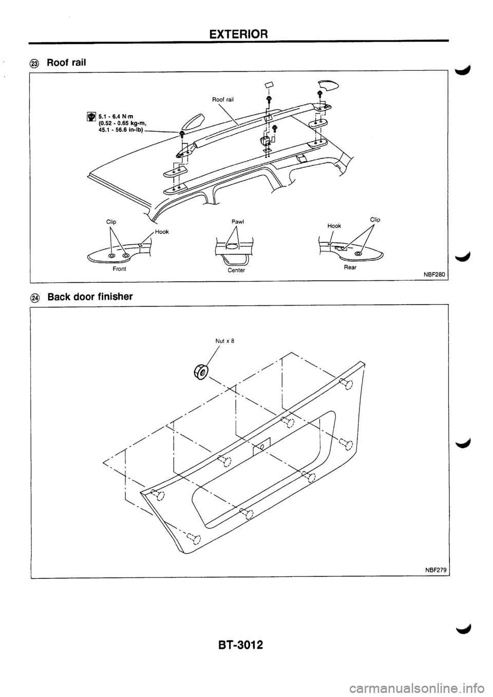 NISSAN PRIMERA 1998  Service Repair Manual 