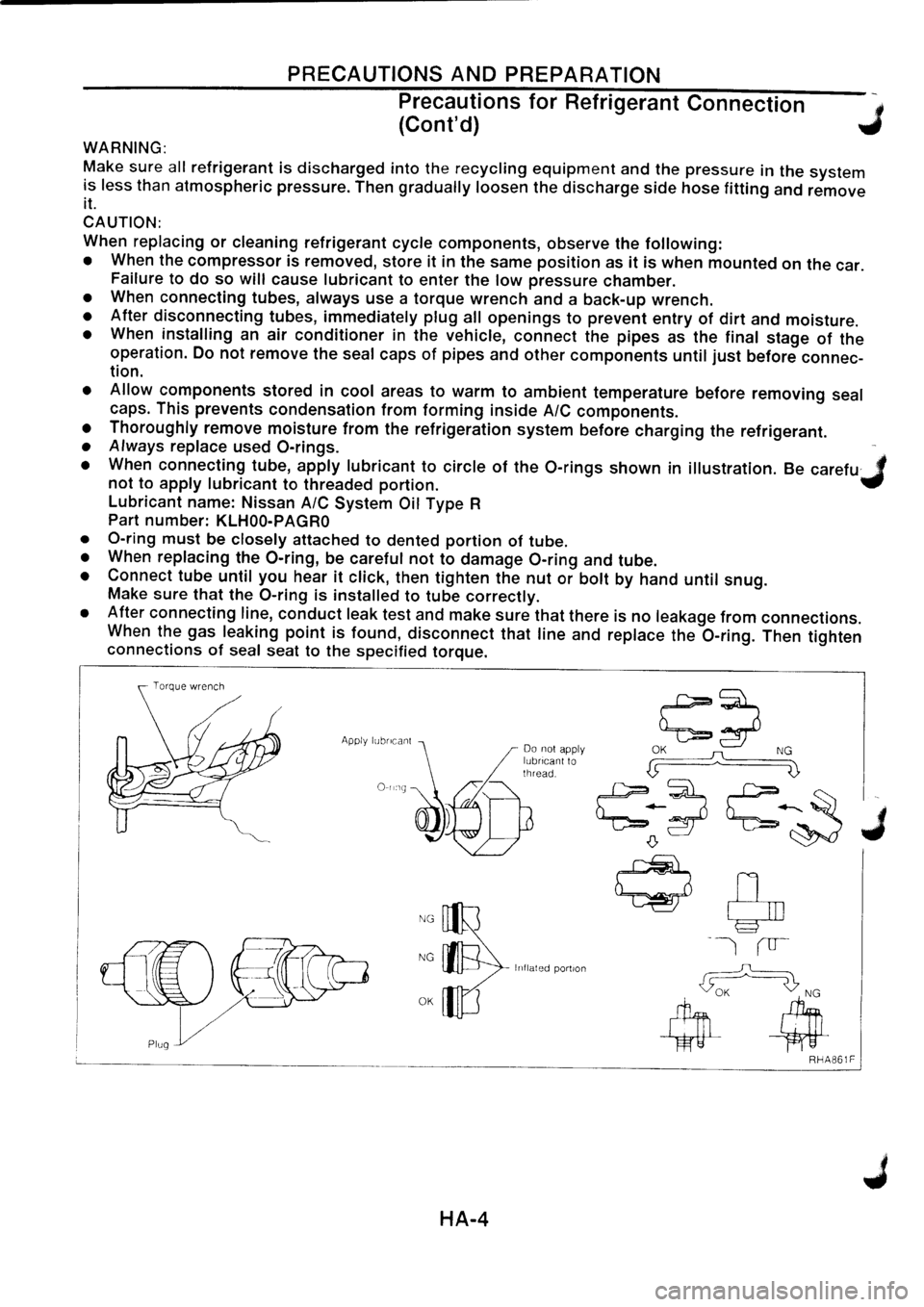 NISSAN PRIMERA 1998  Service Repair Manual 