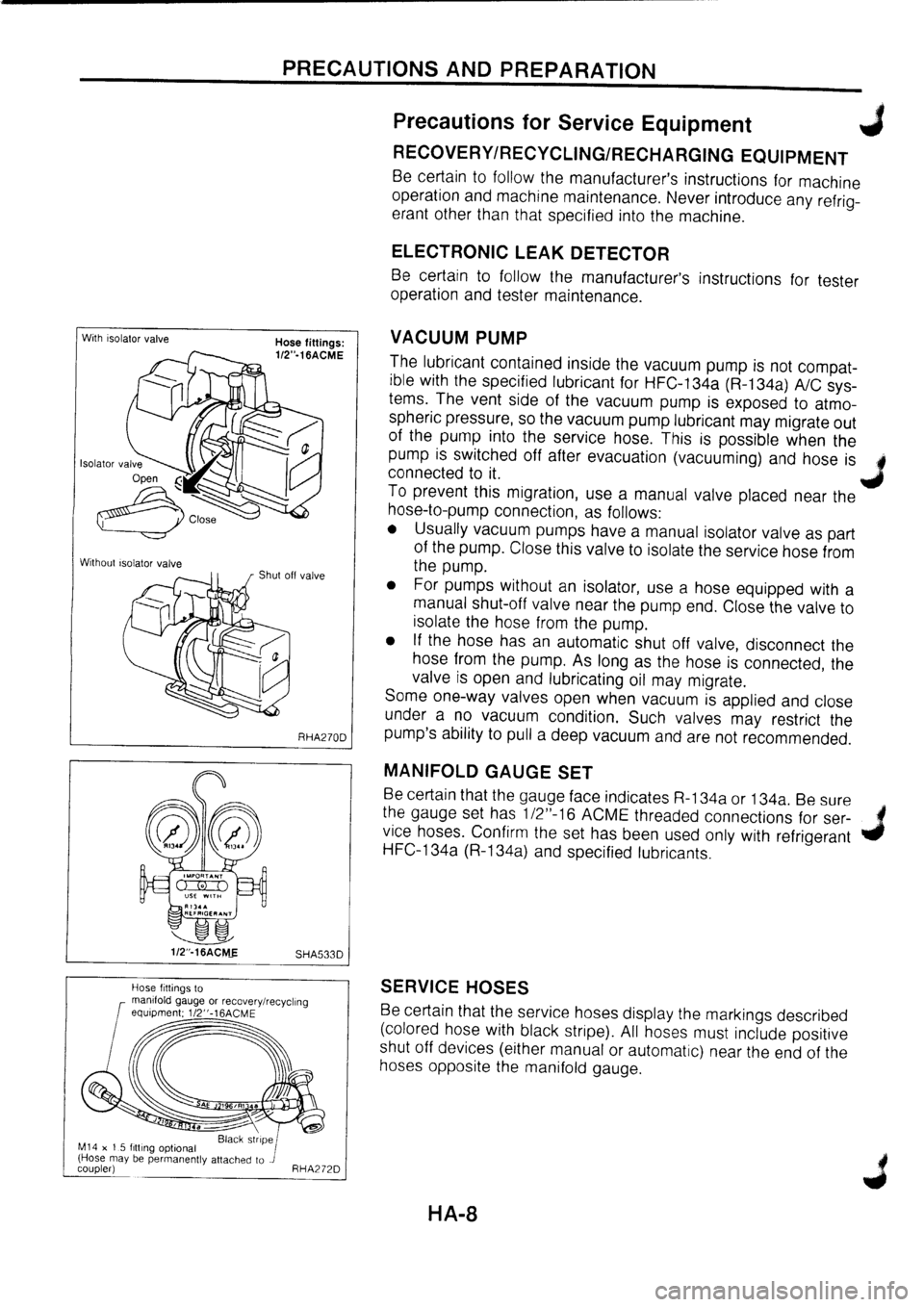 NISSAN PRIMERA 1998  Service Repair Manual 