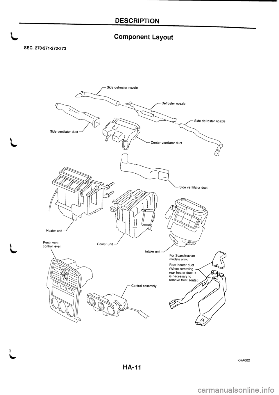 NISSAN PRIMERA 1998  Service Repair Manual 