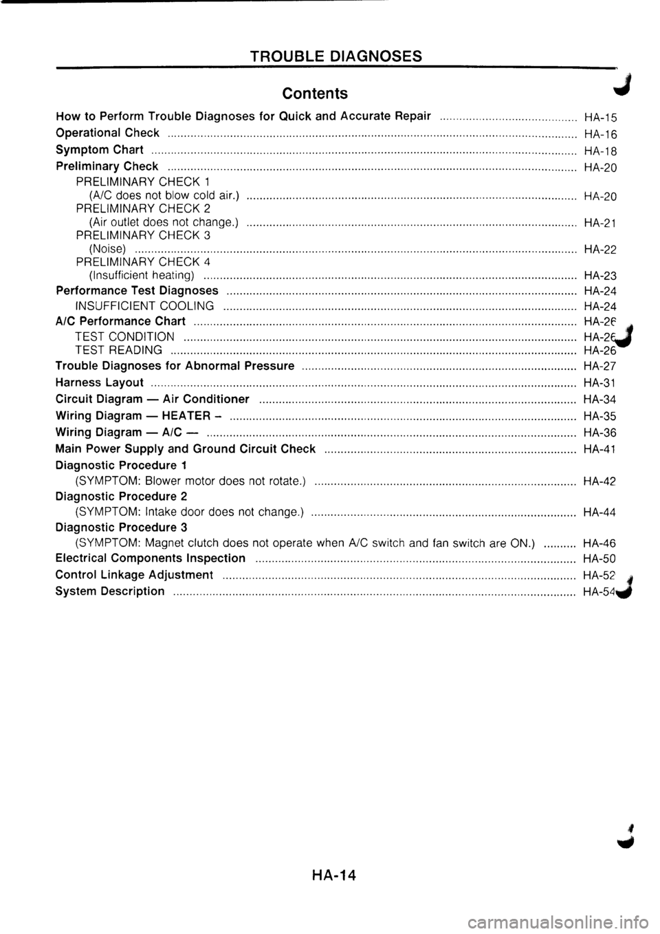 NISSAN PRIMERA 1998  Service Repair Manual 